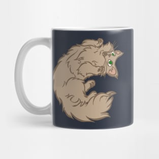 Ready to Play--Longhaired Cream Cat Style Mug